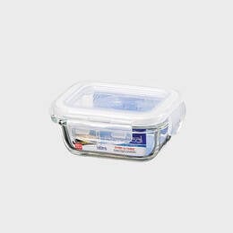 Hộp Bảo Quản Thực Phẩm Thủy Tinh Hình Vuông Locknlock A.F.C 160Ml - LLG413, Hộp Bảo Quản Thực Phẩm Thủy Tinh Hình Vuông Locknlock A.F.C 160Ml - LLG413